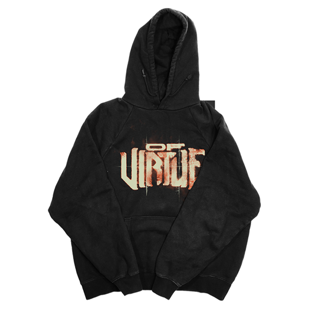 "BURNED LOGO" HOODIE